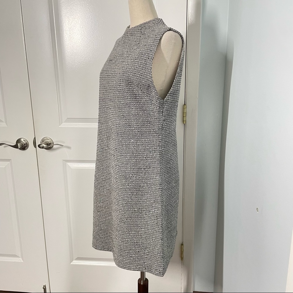 Alice+Olivia Employed Tweed High Neck Dress size 8 - Picture 8 of 13